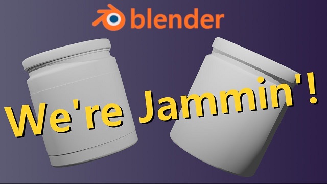 New video uploaded – Jam Jar, part 1: Modelling high and low | Blender Tutorial